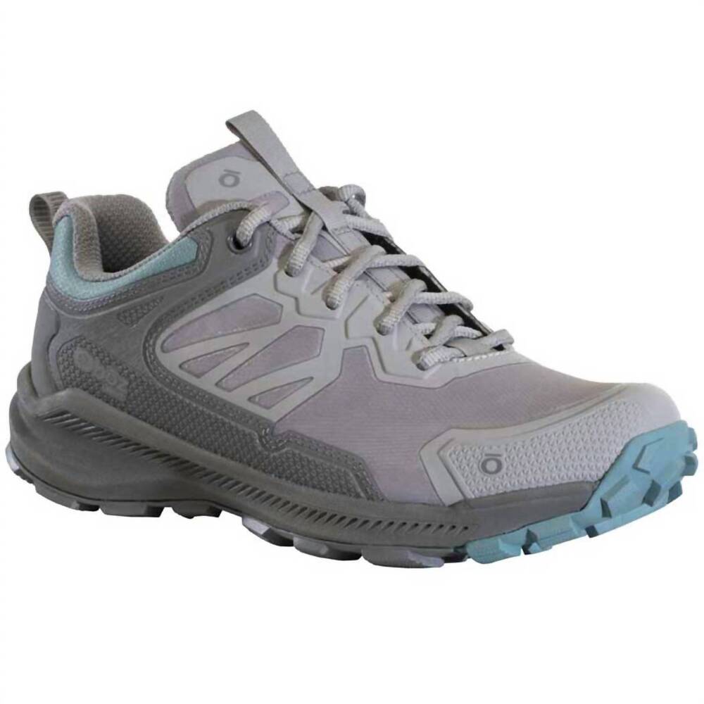 NEW OBOZ women's katabatic low b-dry hiker shoe in island